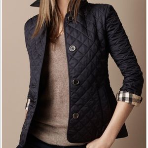 Burberry Diamond Quilted Jacket